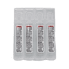 Rapid Care First Aid Eye Rinse 0.5 FL OZ (15 ml), Purified Water 98.577%, Pack of 4 Vials