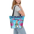 thumbnail image 2 of Disketp Beach Flamingo Trio for Women’s Casual Shoulder Tote Bag Cross-body Handbags for Shopping, Travel and Daily Use, 2 of 6
