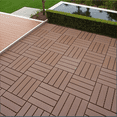 thumbnail image 4 of Plastic Interlocking Deck Tiles, 44 Pack 12"x12" Outdoor Floor Tiles, All-Weather Waterproof Patio Tiles for Poolside, Balcony, Backyard – Easy Snap-Together Design & Durable PP Material, 4 of 8