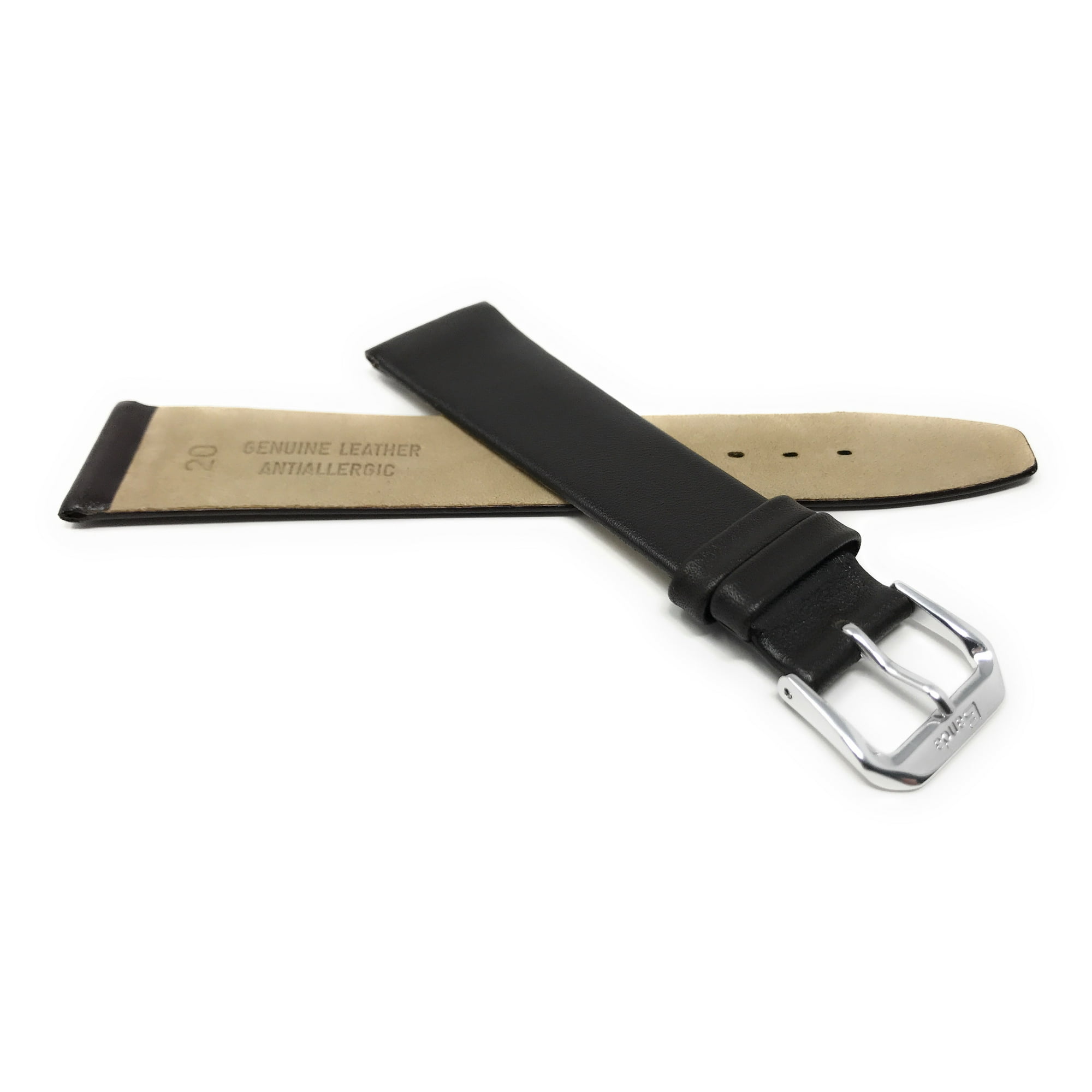 Bandini 8mm Leather Slim Watch Strap Band