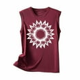 thumbnail image 3 of Trendy Summer Tops For Women Tank Tops For Women 2026 Plus Size Tunic Tops For Women 3Xl V Neck T Shirts For Women, 3 of 4