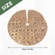 thumbnail image 5 of 48 Inch Christmas Tree Skirt Xmas Soft Cover Mat Decor,Gold, 5 of 5