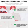 thumbnail image 4 of NICEXMAS Holiday Tablecloth Christmas Elements Assorted Color Linen Non-Woven Cheerful Party Atmosphere, 4 of 5