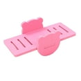 thumbnail image 3 of Hamster Balançoire en PVC Balançoire Petits Outils Interactifs Mini Jouet Ours Deck Exquis Accessoires de Jeu Colorés Assiette Activité Interactive Animaux Rose, 3 of 8