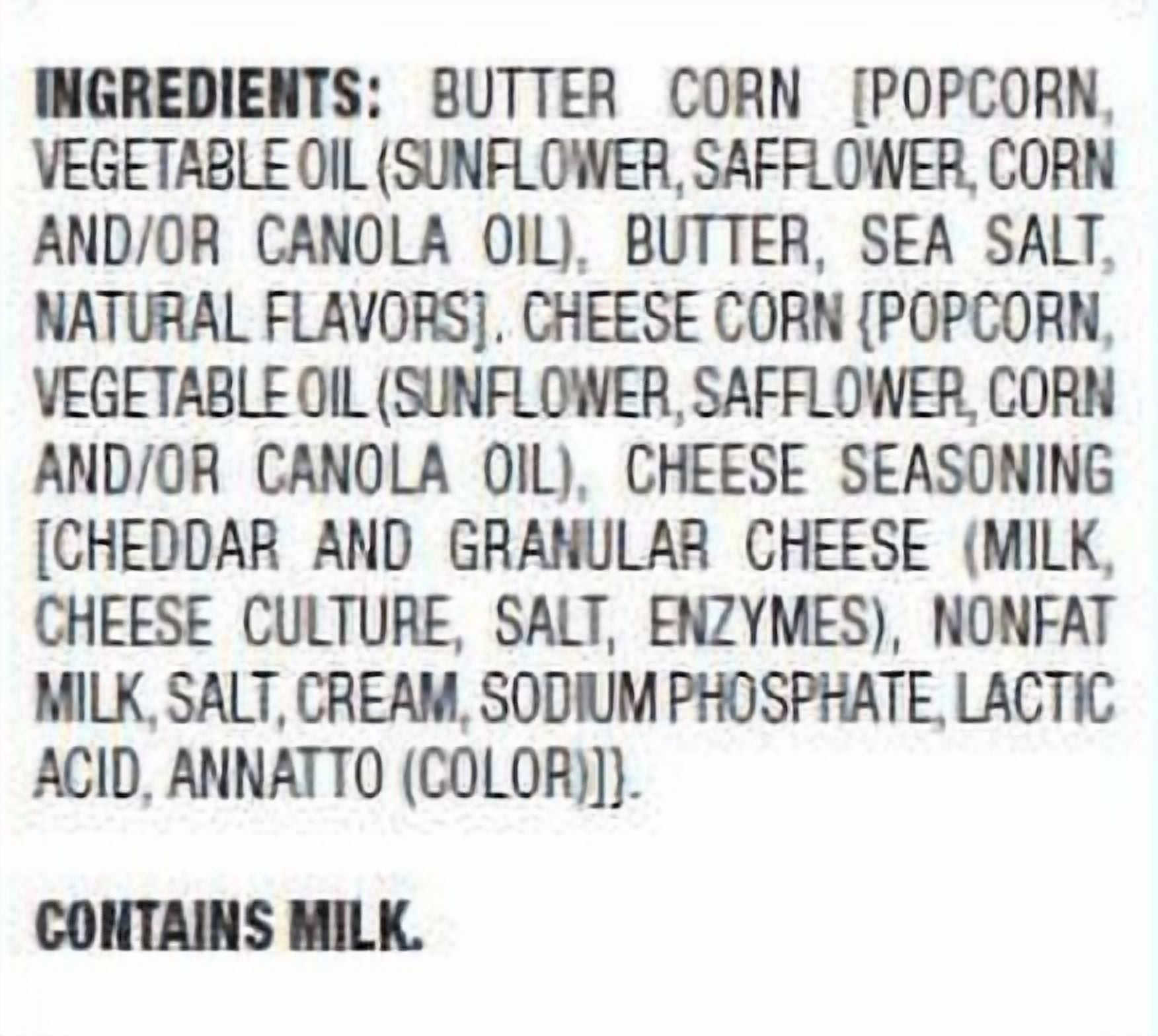 G.H. Cretors Handcrafted Small-Batch Cheese & Caramel Popcorn Mix, 7.5 oz, Gluten-Free Snack