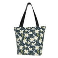 thumbnail image 2 of Kdxio Lilies Flowers Women Reusable Grocery Bags Foldable Ripstop,Reusable Shopping Bags for Shopping,Gym,Gift, 2 of 8