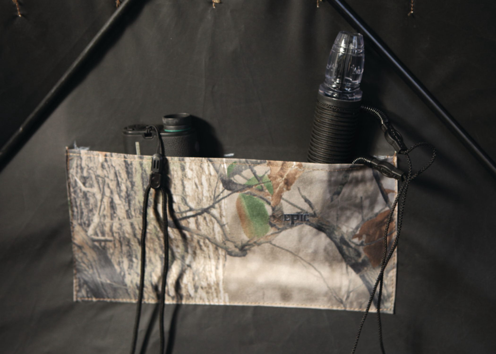 Muddy Hunting Whitetail Deer Buck Hog Silent Standing Height 64” Epic Camo Pattern Ravage Ground Blind