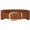 Brown, variant on Women Wide Elastic Waist Belt for Dresses Fashion Cinch Belts Stretchy Waistband with Gold Buckle