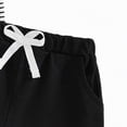 thumbnail image 4 of HCNTES Toddler Baby Boys 2 Piece Outfits Boy Summer Clothes Kids Sport T Shirts and Shorts Kids Clothing Sets For 2t 3t 4t 5t 6t 7t 8t Kids(L2-Black,3-4 Years), 4 of 6