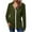 Army Green, variant on Ahuyic Womens Long Sleeved Jacket For Fall And Winter, Warm Coat For Women, Womens Long Sleeved Jacket With Pocket Casual Jacket For Fall And Winter