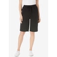 thumbnail image 2 of Woman Within Plus Size Seersucker Short, 2 of 6