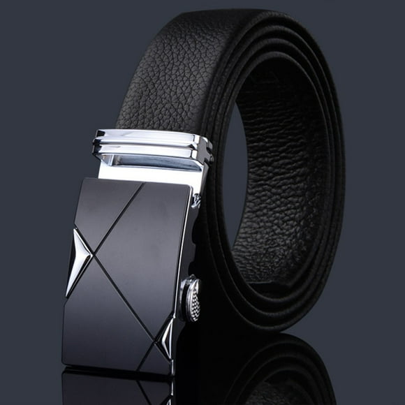 Belt Mens Belt, Ratchet Belt Leather, Slide Belt With Easier Adjustable Buckle Belt