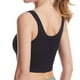 thumbnail image 3 of Sujetador deportivo largo sin aros para mujer: top corto, sin relleno, algodón y poliéster, sujetador para yoga y fitness., 3 of 5