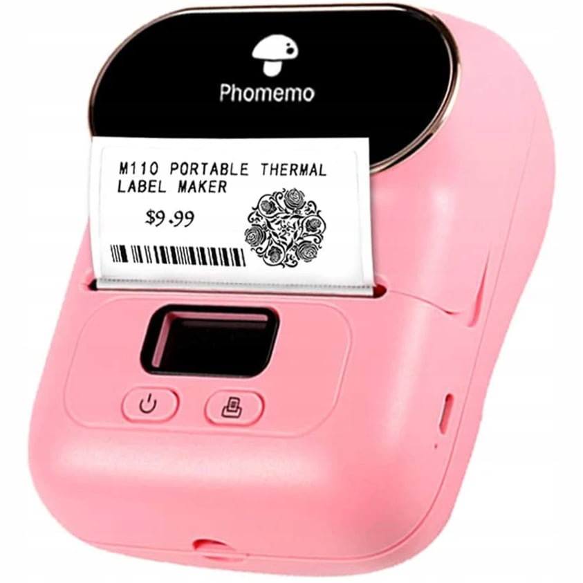 M110 Pink Mini Thermal Label Printer
