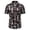 Black, variant on Mens Pullover Sports Blend Printed Short Sleeve Fashion Beach Tops,White,L