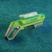 Gel Blaster Barracuda Pump Action Indoor/Outdoor Blaster with 10,000 Electric Green Gellets