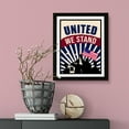 thumbnail image 4 of Designs ByLITA United We Stand, 11 x 14 Black Wall Print (Framed) | USA Patriotic Decoration, 4 of 6