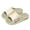 Khaki, variant on Bed Slippers For Women Men Outdoor Quick Dry Slippers Non Slip Breathable Massage Soft Sole Flat Home Shower Footwear