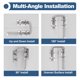 thumbnail image 4 of Uxcell 3Pcs Cerradura de bucle para puerta deslizante, gancho de cerradura en forma de U con tornillos y adhesivo sin clavos, 4 of 6