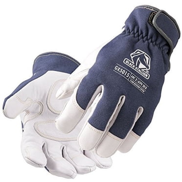 Goodland Bee Supply Sheepskin Beekeeping Glove With Canvas Sleeve - Size Medium
