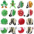 thumbnail image 2 of 9 Styles Super Mario Plush Backpack Koopa Troopa Bowser Lemmy Yoshi Turtle Shell Stuffed Plushie Toys Cartoon Peluche Dolls Bag, 2 of 5