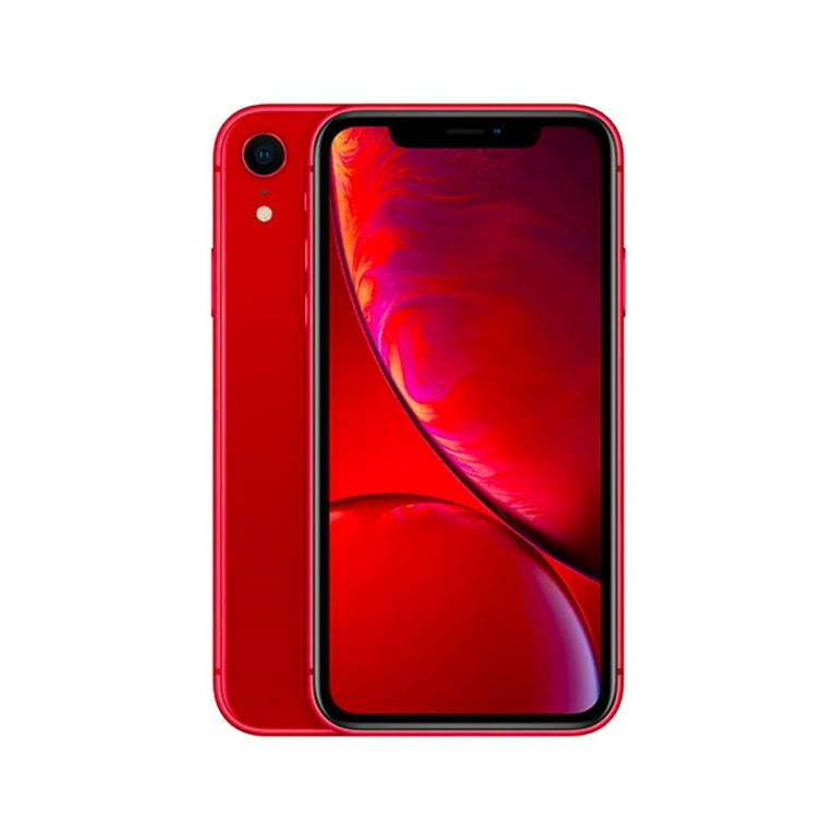 Pre-Owned Apple iPhone XR Unlocked 64GB Red (A1984) Bundle