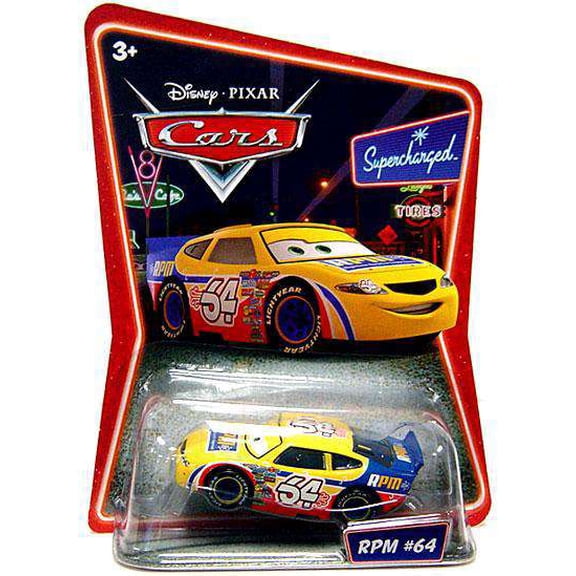 Disney Cars Supercharged RPM No. 64 Diecast Car
