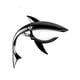 thumbnail image 4 of Cejilla Shark, accesorios de guitarra, para ukelele y guitarra eléctrica con silicona negro, 4 of 9