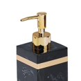 thumbnail image 1 of Ruiboury Distributeur de Savon en Résine Réutilisable pour Table Cuisine Douche Shampoing Salle de Bain Noir 250 ml 1 Ensemble, 1 of 6