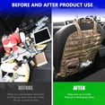 thumbnail image 4 of Car Seat Back Organizer, Backseat Storage Organizer, Auto Seat Back Cover Protector, Universal Car Accessories, Brown, 4 of 4