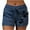 Blue, variant on Iyufng Shorts for Women,Plus Size Shorts with Pockets,Womens Casual Shorts Drawstring Elastic Waist Shorts Comfy Pocketed Solid Pants