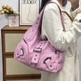 thumbnail image 2 of Top-keivon Shoulder Bag for Women, Y2K Rivet Faux Leather Underarm Purse, Retro Motorcycle Trendy Casual Commute Handbag, 2 of 6