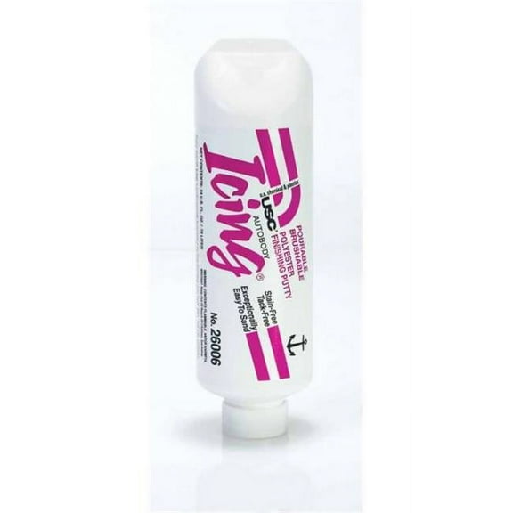 U. S. Chemical & Plastics USC-26008 Icing Pourable Brushable Polyester Finishing Putty, 5 gal