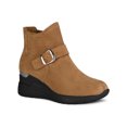 thumbnail image 1 of Unique Bargains Bottines à Talons Compensés avec Boucle Décorative pour Femmes, 1 of 7