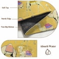 thumbnail image 6 of Rectangle Area Rugs 2 x 3 Ft, Yellow Camels Non-Slip Residential Carpet, Modern Watercolor Cute Funny Animals Indoor Crawling Mats Runner Rugs for Living Room/Dining Room/Bedroom, 6 of 8
