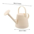 thumbnail image 2 of Nestingho Regadera Para Plantas Beige Con Antiderrame Y Mango Cómodo Para Jardinería En Casa, 2 of 8