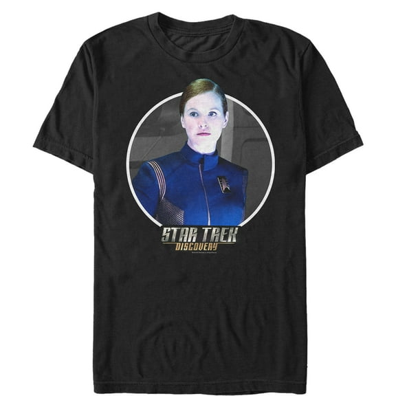 Men's Star Trek: Discovery Sylvia Tilly Surprised  Graphic Tee Black 2X Large