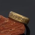 thumbnail image 5 of Stainless Steel Ring Ancient Bronze Size 8 9 10 11 12 Stylish Simple Personality Accessories Ring Stylish Ring, 5 of 5