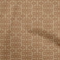 thumbnail image 1 of oneOone Cotton Poplin Tawny Brown Fabric Geometric Diy Clothing Quilting Fabric Print Fabric By Yard 42 Inch Wide, 1 of 5