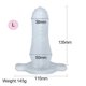 thumbnail image 1 of Tapón anal hueco transparente con forma de corte trasero para hombres, juego de expansión anal con dientes de lobo, juego de pene sexy gay, productos sexuales para hombres, 1 of 5