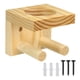 thumbnail image 1 of Soporte de exhibición para bates de béisbol montado en la pared, soporte para bates de softball, color madera, 1 of 6