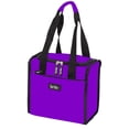 thumbnail image 4 of nicole miller 11" insulated lunch box portable cooler bag - purple, 4 of 4