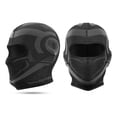 thumbnail image 2 of Gorra de esquí con pasamontañas, resistente al viento, protección UV, unisex, color negro, 2 of 8