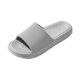 thumbnail image 3 of IEMIEMIEM Mens Slide Sandals Summer Beach Sandals Comfort Casual House Shower Shoes Waterproof Outdoor Water Pool Gym Slides 9.5 wide, 3 of 5