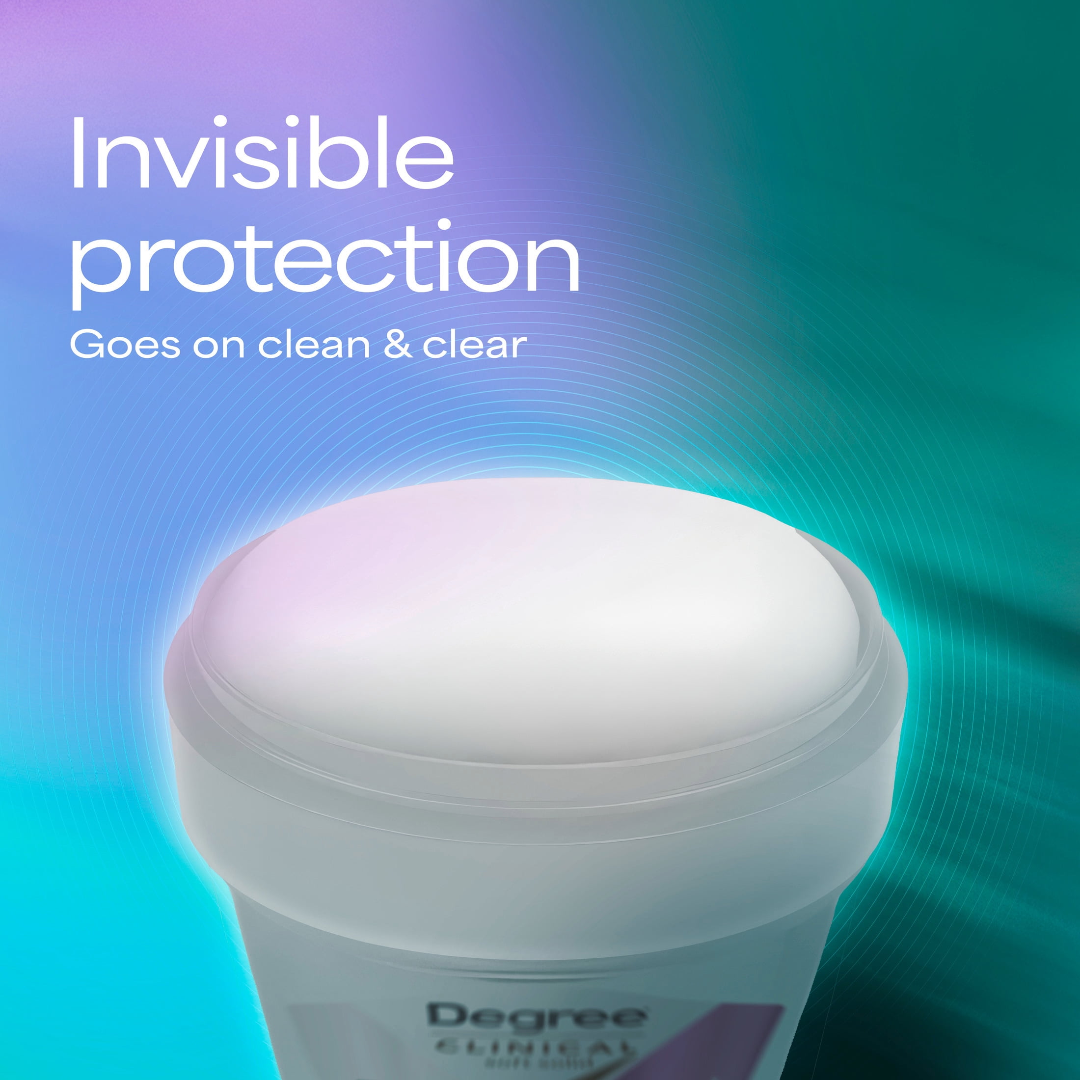 Degree Clinical Strength Antiperspirant Deodorant 96-Hour Sweat and Odor Protection Ultra Dry Invisible Solid 5x Types of Sweat, 1.6 oz