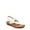 White Smooth Synthetic, variant on SOUL Naturalizer Womens Sunny Slingback Thong Sandals - Medium & Wide Width