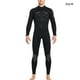 thumbnail image 4 of Eigraketly Trajes de buceo, traje de neopreno cálido, traje de baño térmico ajustado para Surf, elástico, cómodo, duradero, accesorio Deportes acuáticos Hombres Negro METRO, 4 of 6