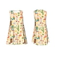 thumbnail image 6 of Defioc Groovy American Western Footwear Pattern Women's Summer Dresses 2025 Beach Casual Sleeveless Tank Loose Sundress Beach Vacation Clothes with Pocket -XX-Large, 6 of 7