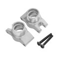 thumbnail image 3 of Conjunto de soporte de eje trasero Pieza de repuesto para buje trasero Asiento de eje trasero resistente al desgaste para RC Plata, 3 of 9