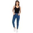 thumbnail image 3 of Pantalón Skinny Britos Jeans Corazón Mujer Azul 024792, 3 of 6